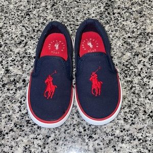 Toddler Ralph Lauren Polo shoes